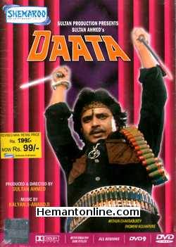 Daata 1989 Mithun Chakraborty, Padmini Kolhapure, Shammi Kapoor, Prem Chopra, Amrish Puri