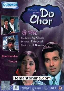 Do Chor 1972 Dharmendra, Tanuja, K. N. Singh, Sajjan, Dhumal, Jalal Agha, Asit Sen, Mohan Choti