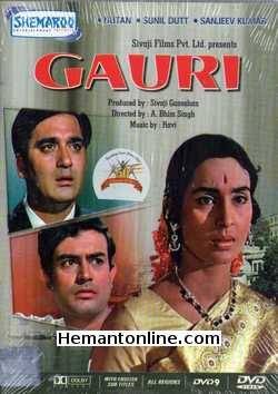 Gauri 1968 Sunil Dutt, Nutan, Sanjeev Kumar, Mumtaz, Om Prakash
