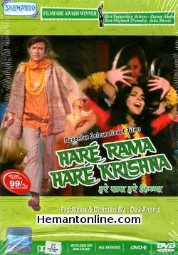 Hare Rama Hare Krishna 1971 Dev Anand, Zeenat Aman, Mumtaz, Prem Chopra, Rajendra Nath