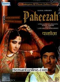 Pakeezah 1971 Ashok Kumar, Meena Kumari, Raj Kumar, Veena, Sapru, Kamal Kapoor, Nadira