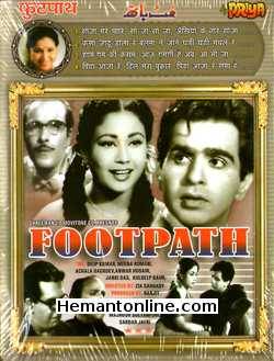 Footpath 1953 Dilip Kumar, Meena Kumari, Kuldeep Kaur, Anwar Hussain, Achala Sachdev, Jankidas