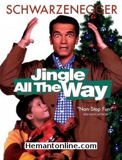 Jingle All The Way 1996 Hindi Arnold Schwarzenegger, Sinbad, Phil Hartman, Rita Wilson, Robert Conrad, Martin Mull, Jake Lloyd