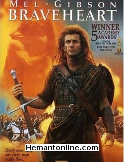 Braveheart 1995 Hindi Mel Gibson, James Robinson, Sean Lawlor, Sandy Nelson, James Cosmo, Sean McGinley, Alan Tall, Andrew Weir, Gerda Stevenson, Ralph Riach, Mhairi Calvey,