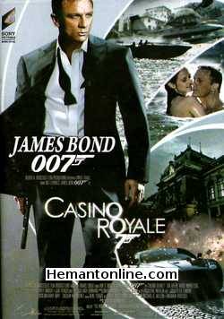 Casino Royale 2006 Hindi Daniel Craig, Eva Green, Mads Mikkelsen, Judi Dench, Jeffrey Wright, Giancarlo Giannini, Caterina Murino, Simon Abkarian, Isaach De Bankol, Jesper Christensen, Ivana