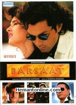 Barsaat 1995 Bobby Deol, Twinkle Khanna, Raj Babbar, Mukesh Khanna, Kiran Juneja, Danny Denzongpa