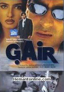 Gair 1999 Ajay Devgan, Raveena Tandon, Reena Roy, Ajinkya Deo, Kiran Kumar, Paresh Rawal, Amrish Puri, Sulabha Deshpande, Satyendra Kapoor, Achyut Potdar, Rajesh Puri,