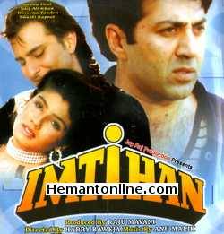 Imtihaan 1994 Sunny Deol, Saif Ali Khan, Raveena Tandon, G. Asrani, Arun Bakshi, Baby Gazala, Avtar Gill, Brij Gopal, Gulshan Grover, Shakti Kapoor, Anil Nagrath, Govind Namdeo, Shammi, Dalip Tahil