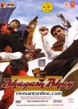 Bhagam Bhag 2006 Akshay Kumar, Govinda, Lara Dutta, Tanushree Datta, Jackie Shroff, Shakti Kapoor, Rajpal Yadav, Maushumi Udeshi, Sharat Saxena, Paresh Rawal, Asrani, Arbaaz Khan,