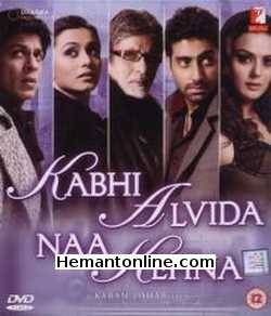 Kabhi Alvida Naa Kehna 2006 Amitabh Bachchan, Shahrukh Khan, Rani Mukherjee, Preity Zinta, Abhishek Bachchan, Kirron Kher, Arjun Rampal, Ahsaas Channa, Karan Johar, Kajol, John Abraham