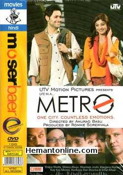 Metro 2007 Shiney Ahuja, Shilpa Shetty, Dharmendra, Kay Kay Menon, Vicky Ahuja, Nafisa Ali, Sharman Joshi, Gautam Kapoor, Irfan Khan, Manoj Pahwa, Kangana Ranaut,