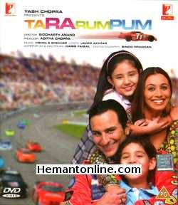 Ta Ra Rum Pum 2007 Saif Ali Khan, Rani Mukerji, Jaaved Jaaferi, Ali Haji, Angelina Idnani, Victor Banerjee, Bharat Dabholkar, Ravi Khote, Sujoy Ghosh