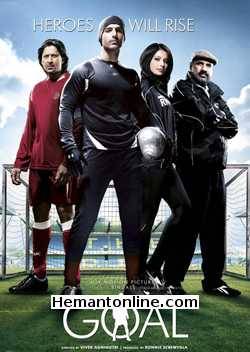 Dhan Dhana Dhan Goal 2007 John Abraham, Naveen Andrews, Bipasha Basu, Arshad Warsi, Raj Zutshi, Dibyendu Bhattacharya, Boman Irani, Kushal Punjabi, Dalip Tahil, Shernaz Patel, Zehra Naqvi