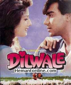Dilwale 1994 Ajay Devgan, Raveena Tandon, Sunil Shetty, Rami Reddy, Paresh Rawal, Gulshan Grover, Pramod Moutho