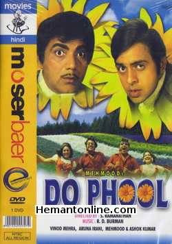 Do Phool 1973 Vinod Mehra, Aruna Irani, Mehmood, Ashok Kumar, Nausheer Khatau, Lalita Pawar