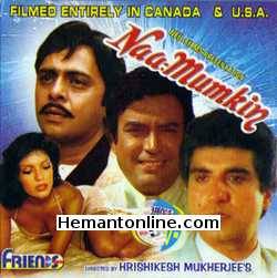 Naa Mumkin 1988 Sanjeev Kumar, Zeenat Aman, Raj Babbar, Vinod Mehra, Shreeram Lagoo, Om Shiv Puri