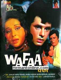 Wafaa 1972 Sanjay Khan, Rakhee Gulzar, Heena Kauser, Nazir Hussain, Joginder, Naaz, Jagdeep, Prem Nath, Madan Puri