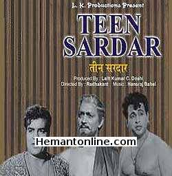 Teen Sardar 1965 Randhawa, Parveen Chowdhury, Azad, Indira