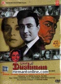 Dushman 1957 Dev Anand, Usha Kiron, Pranju Dayal, Kum Kum, Master Romi, Radha Krishan, Minoo Mumtaz