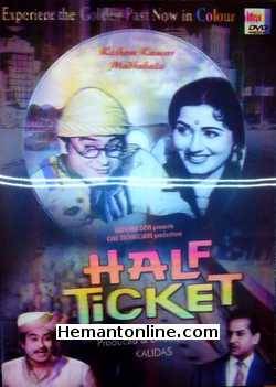 Half Ticket 1962 Kishore Kumar, Madhubala, Pran, Shammi, Manorama, Helen, Om Prakash