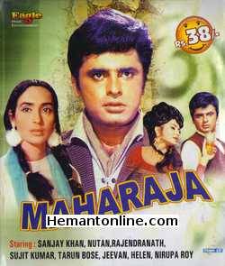 Maharaja 1970 Sanjay Khan, Nutan, Rajender Nath, Sujit Kumar, Tarun Bose, Helen, Jeevan, Nirupa Roy