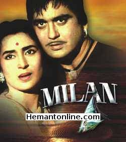 Milan 1967 Sunil Dutt, Nutan, Jamuna, Pran, Deven Verma, Surendra Nath, Shyama, Mukri