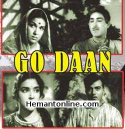 Go Daan 1963 Raj Kumar, Kamini Kaushal, Mehmood, Shashikala, Tun Tun, Madan Puri, Shobha Khote