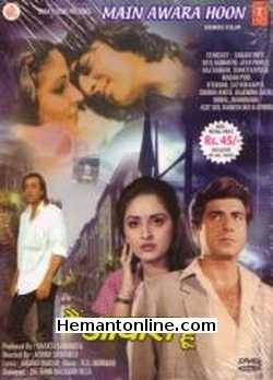 Main Awara Hoon 1983 Sanjay Dutt, Rati Agnihotri, Jaya Prada, Raj Babbar, Shakti Kapoor, Madan Puri, Iftekhar, Satyen Kappu, Shobha Khote, Rajinder Nath, Birbal, Manorama, Asit Sen, Ramesh Deo