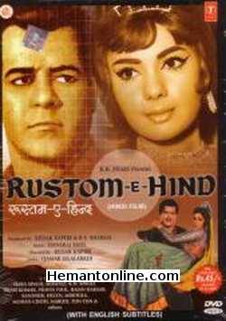 Rustom E Hind 1965 Dara Singh, Mumtaz, K. N. Singh, Shyam Kumar, Pravin Paul, Rajan Haskar, Randhir, Helen, Mridula, Mohan Choti, Maruti, Tun Tun