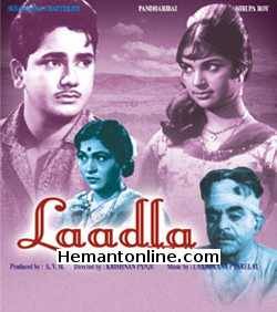 Laadla 1966 Balraj Sahni, Sulochana Chatterjee, Pandhari Bai, Nirupa Roy, Kumud Chhugani, Jagdeep