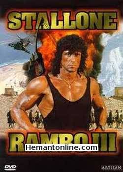 Rambo 3 1988 Hindi Sylvester Stallone, Richard Crenna, Marc De Jonge, Kurtwood Smith, Spiros Focas