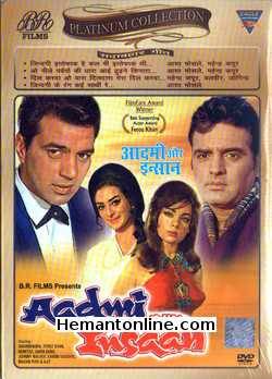 Aadmi Aur Insaan 1969 Dharmendra, Feroz Khan, Mumtaz, Johny Walker, Randhawa, Madan Puri, Ajit, Uma Dutt, Anwar Hussain, Iftekhar, Gajanan Jagirdar, Kamini Kaushal, Manmohan Krishna, Roopesh Kumar, Nana Palsikar