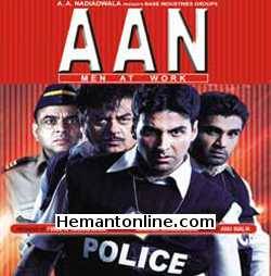 Aan Men At Work 2004 Akshay Kumar, Shatrughan Sinha, Sunil Shetty, Raveena Tandon, Preeti Jhangiani, Lara Dutta, Vijay Raaz