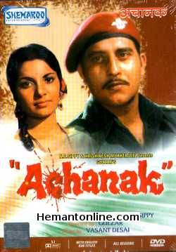 Achanak 1973 Vinod Khanna, Lily Chakraborty, Farida Jalal, Iftekhar, Asrani, Keshto Mukherjee