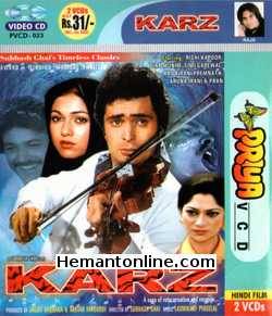 Karz 1980 Rishi Kapoor, Tina Munim, Simi Grewal, Pran, Raj Kiran, Prem Nath