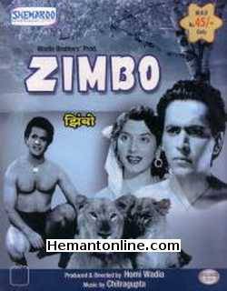 Zimbo 1958 Azad, Chitra, B.M.Vyas, Achla Sachdev, Dalpat