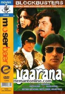 Yaarana 1981 Amitabh Bachchan, Neetu Singh, Amjad Khan, Ranjeet