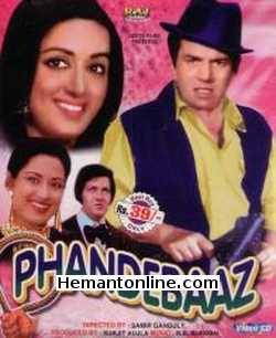 Phandebaaz 1978 Dharmendra, Hema Malini, Moushmi Chatterjee, Prem Chopra, Bindu, Brahmchari, Ranjeet