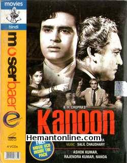 Kanoon 1960 Ashok Kumar, Rajendra Kumar, Nanda, Mehmood, Jeevan, Shashikala, Nana Palsikar, Jagdish Raj