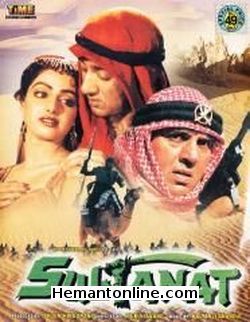 Sultanat 1986 Dharmendra, Sunny Deol, Sridevi, Karan Kapoor, Juhi Chawla, Dalip Tahil, Tom Alter, Padma Khanna, Ram Mohan, Maddieliene Cahil, Tej Sapru, Jugal Hansraj, Renu Joshi, Darshan, Ranvi Raj, Shakti Kapoor, Amrish