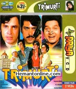 Trimurti 1974 Sanjay Khan, Rakesh Roshan, Asrani, Parveen Babi