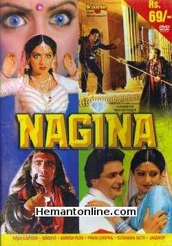 Nagina 1986 Rishi Kapoor, Sridevi, Amrish Puri, Prem Chopra, Sushma Seth, Jagdeep