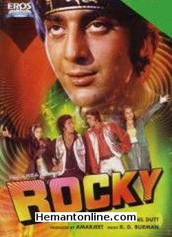 Rocky 1981 Introducing Sanjay Dutt, Reena Roy, Tina Munim, Shakti Kapoor, Amjad Khan