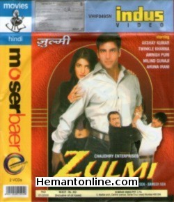 Zulmi 1999 Akshay Kumar, Twinkle Khanna, Amrish Puri, Milind Gunaji, Aruna Irani