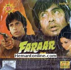 Faraar 1975 Amitabh Bachchan, Sanjeev Kumar, Sharmila Tagore, Murad, Jaishri T., Sulochana, Agha, Master Raju