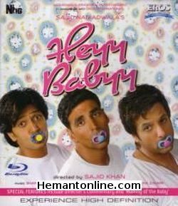 Hey Babyy 2007 Akshay Kumar, Vidya Balan, Fardeen Khan, Ritesh Deshmukh, Boman Irani, Amrita Arora, Malaika Arora, Hrishitaa Bhatt, Neha Dhupia, Sophiya Chaudhary, Minissha Lamba,