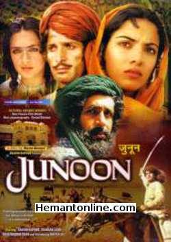 Junoon 1979 Shashi Kapoor, Shabana Azmi, Naseeruddin Shah, Nafeesa Ali, Jennifer Kapoor