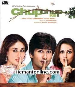 Chup Chup Ke 2006 Shahid Kapoor, Kareena Kapoor, Neha Dhupia, Sunil Shetty, Om Puri, Paresh Rawal, Anupam Kher, Sushma Reddy, Shakti Kapoor, Rajpal Yadav