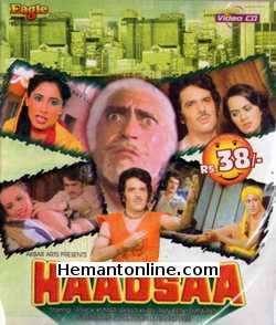 Haadsaa 1983 Ashok Kumar, Akbar Khan, Ranjeeta, Smita Patil, Naseeruddin Shah, Helen, Amrish Puri