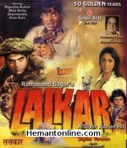 Lalkaar 1972 Rajendra Kumar, Mala Sinha, Dharmendra, Kum Kum